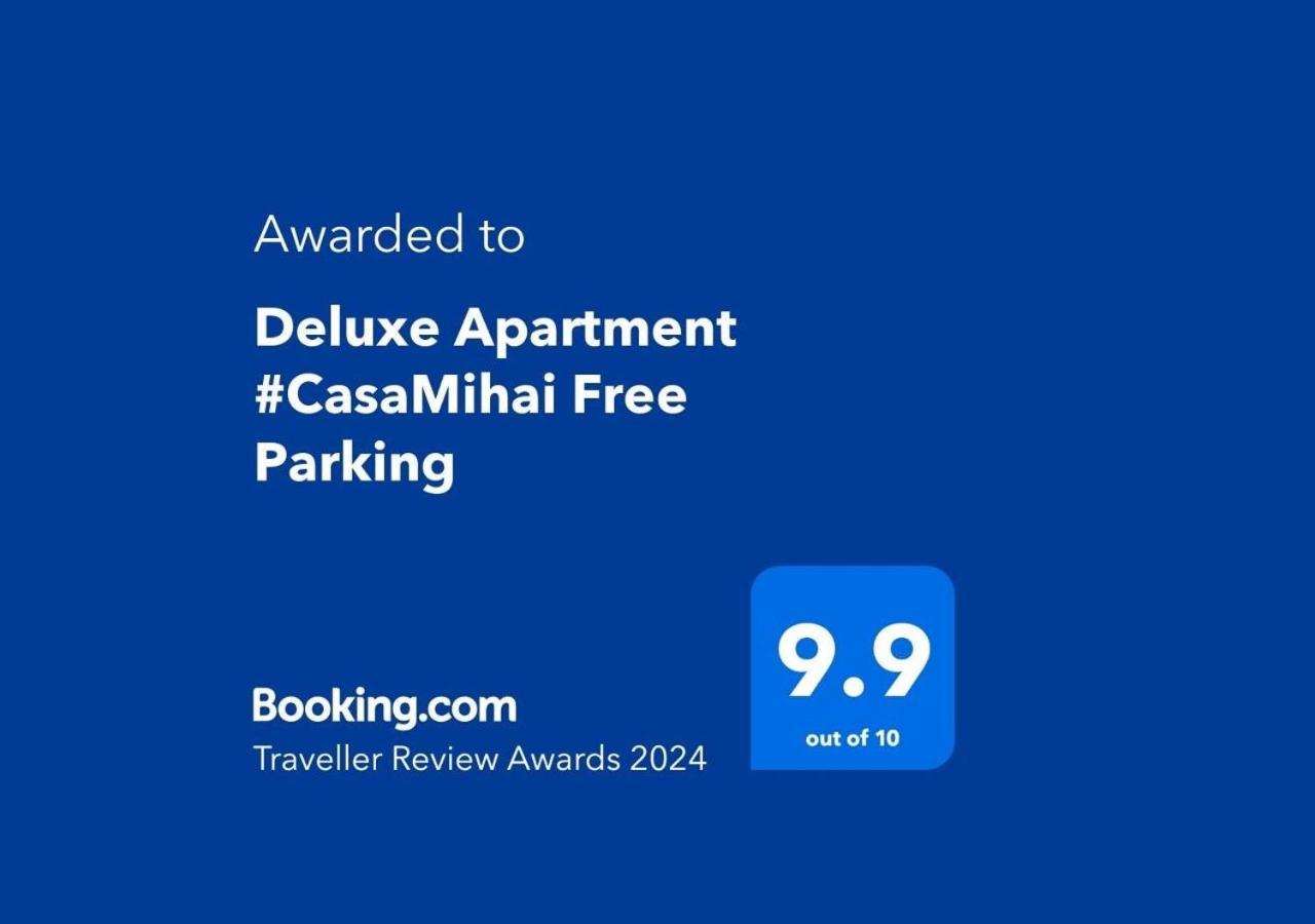 Deluxe Apartment #Casamihai Free Parking Brasov Luaran gambar